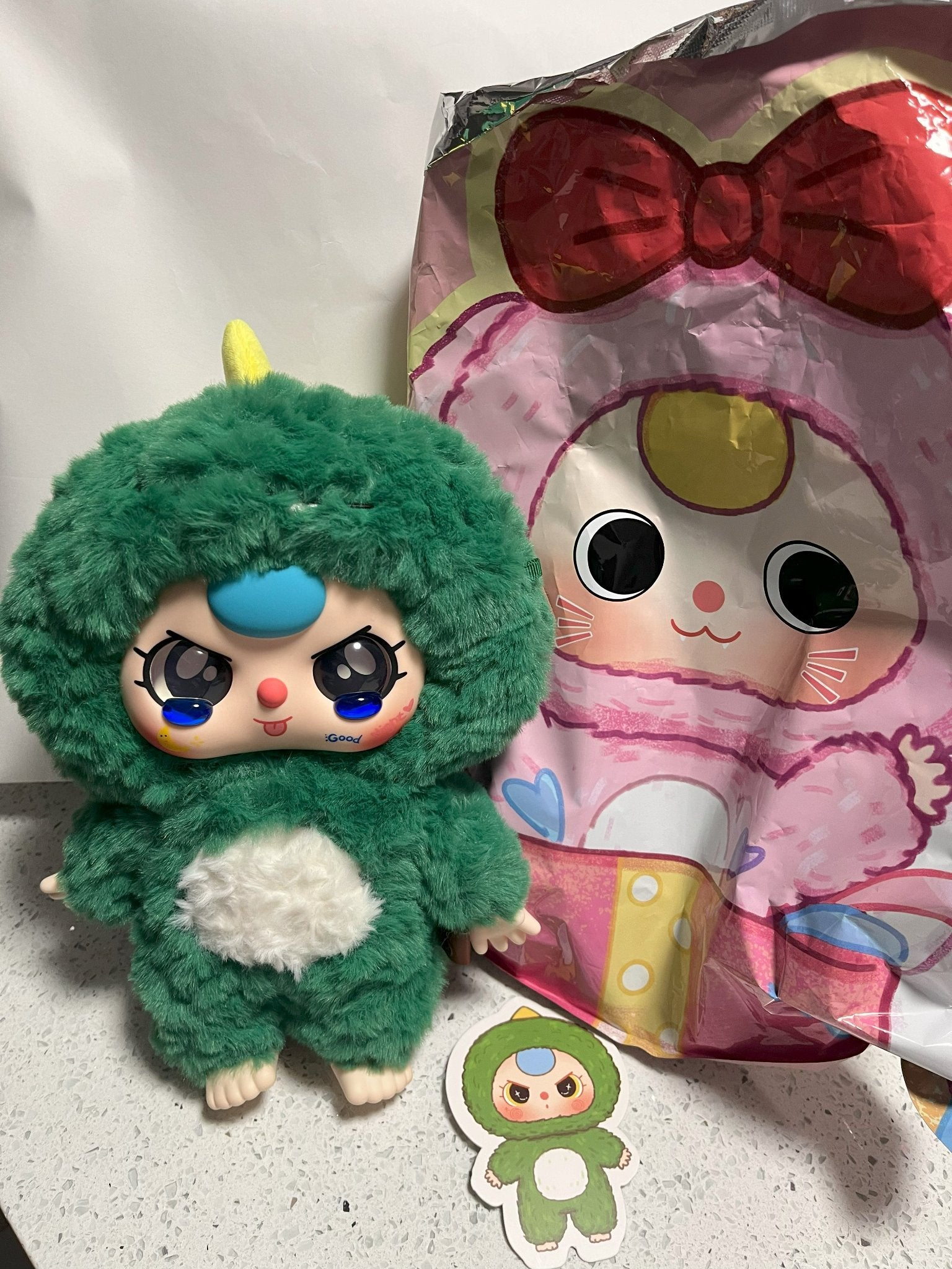 Dinosaur (angry eyes) - Baby Three 400% Series  - 1