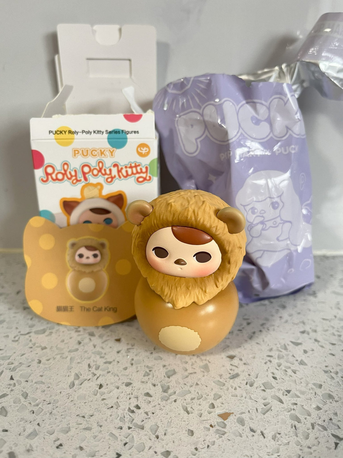 The Cat King - PUCKY Roly-Poly Kitty Series Figure by Pop Mart - 2