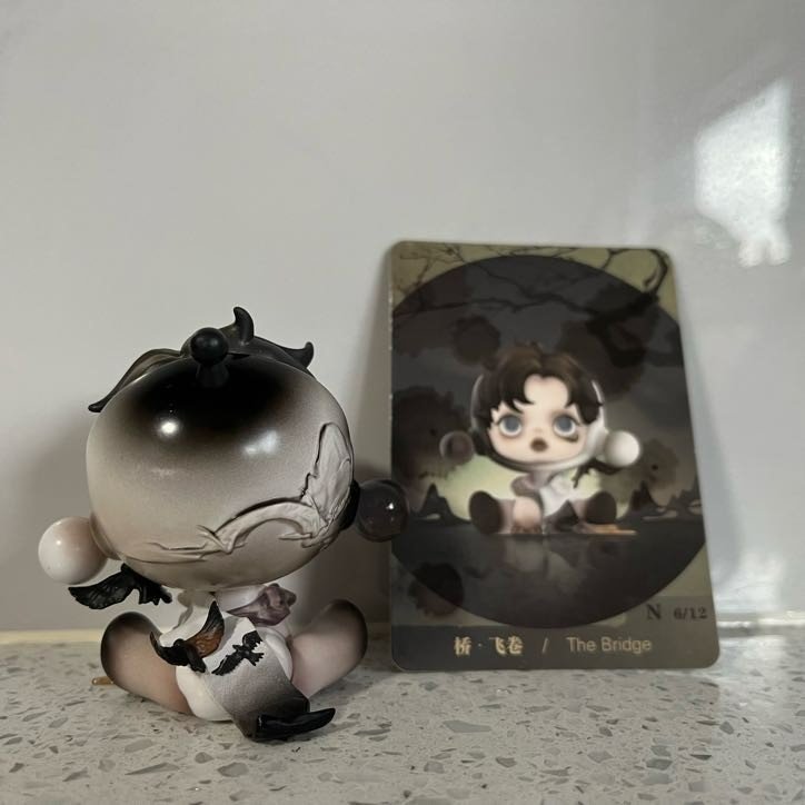 The Bridge - Skullpanda The Ink Plum Blossom Series by POP MART - 2