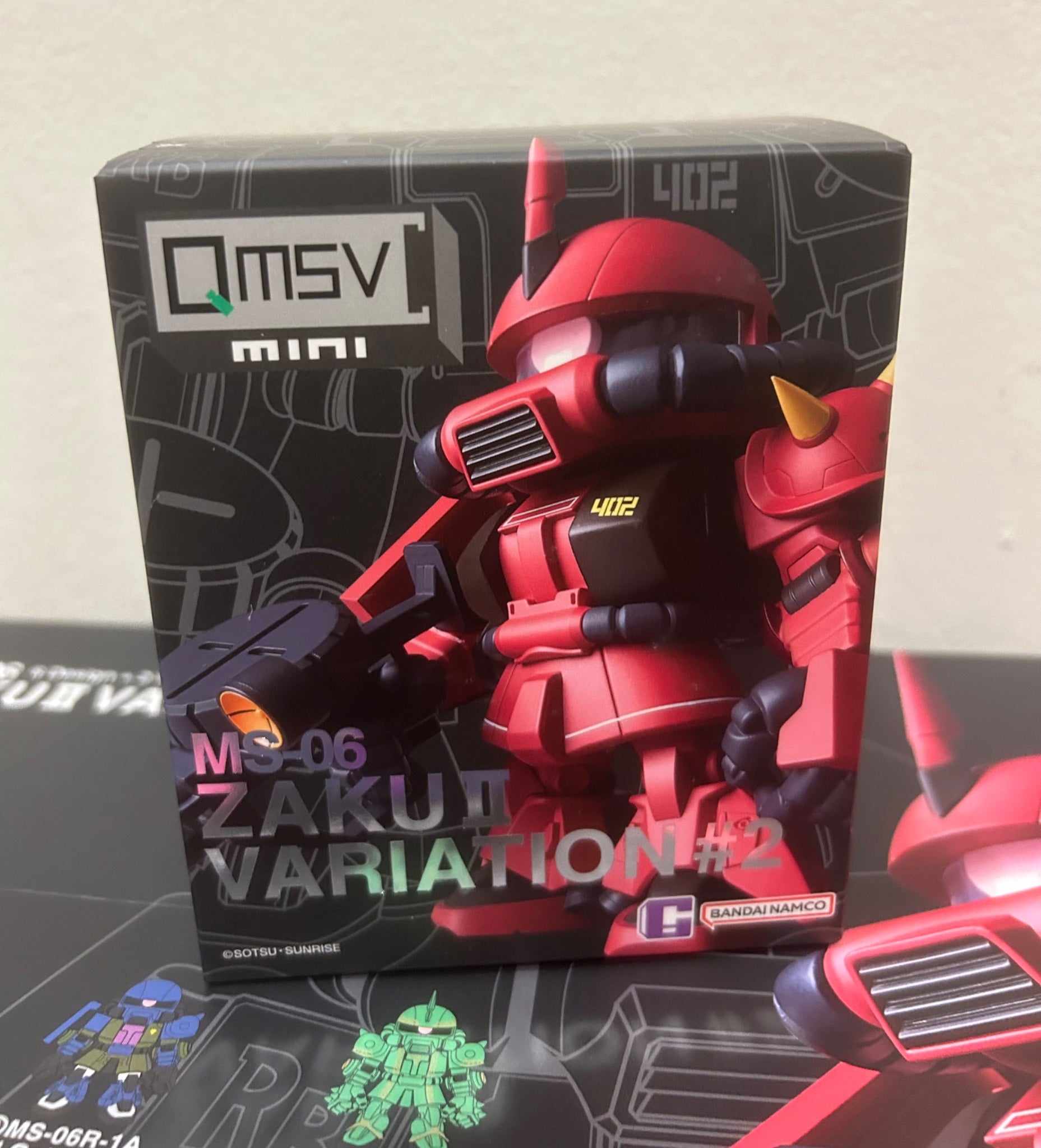 Zaku II Blind Box - QMSV Mini - Gundam Bandai Namco - Mindzai Toy Shop