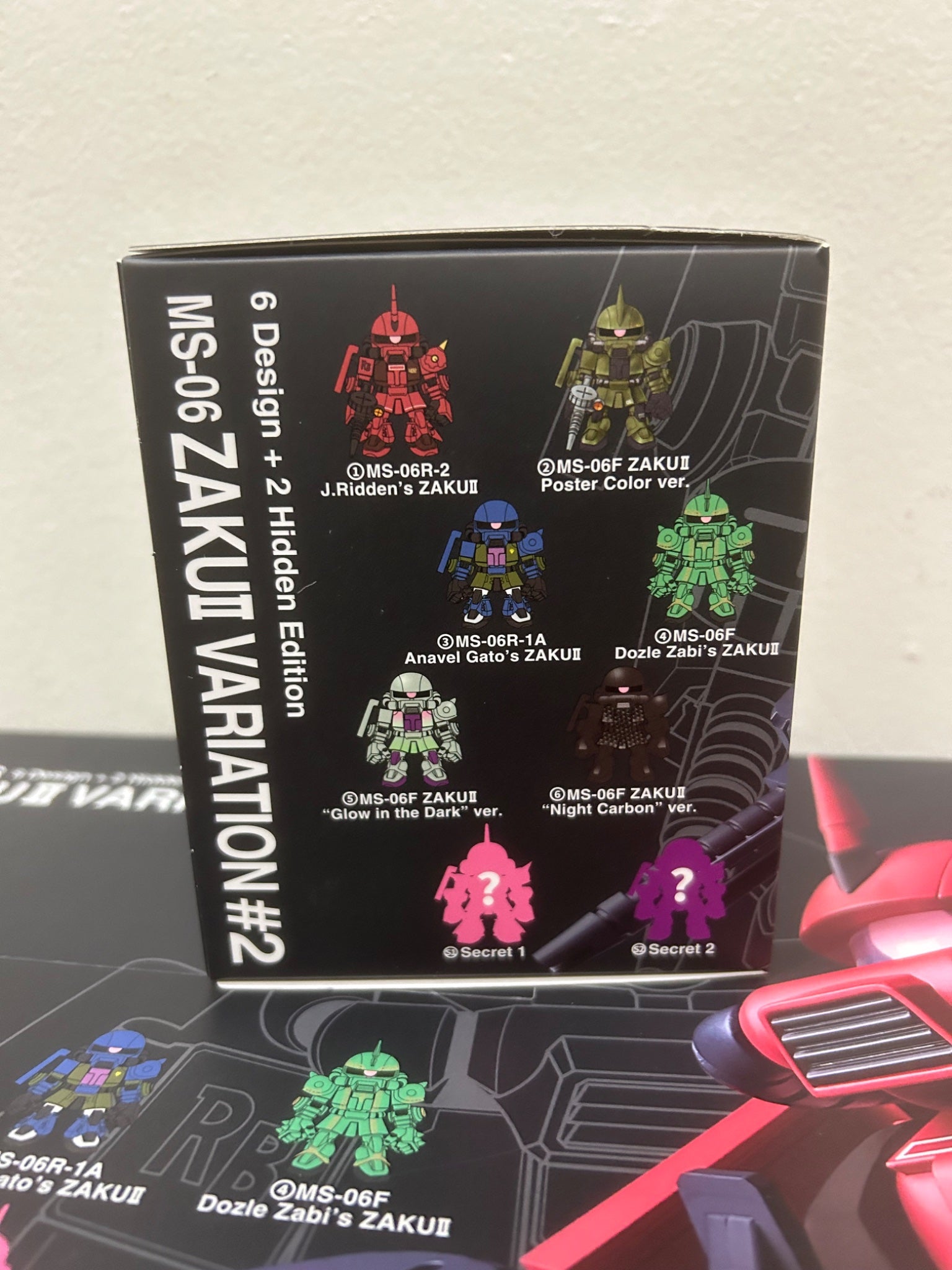 Zaku II Blind Box - QMSV Mini - Gundam Bandai Namco - Mindzai Toy Shop