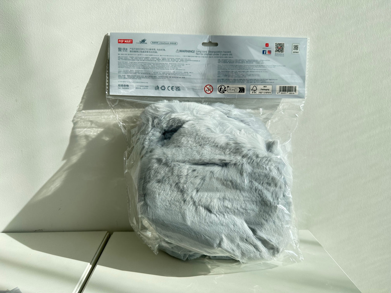 BLUE - THE MONSTERS Classic Series-Plush Flower Bag by POP MART - 5