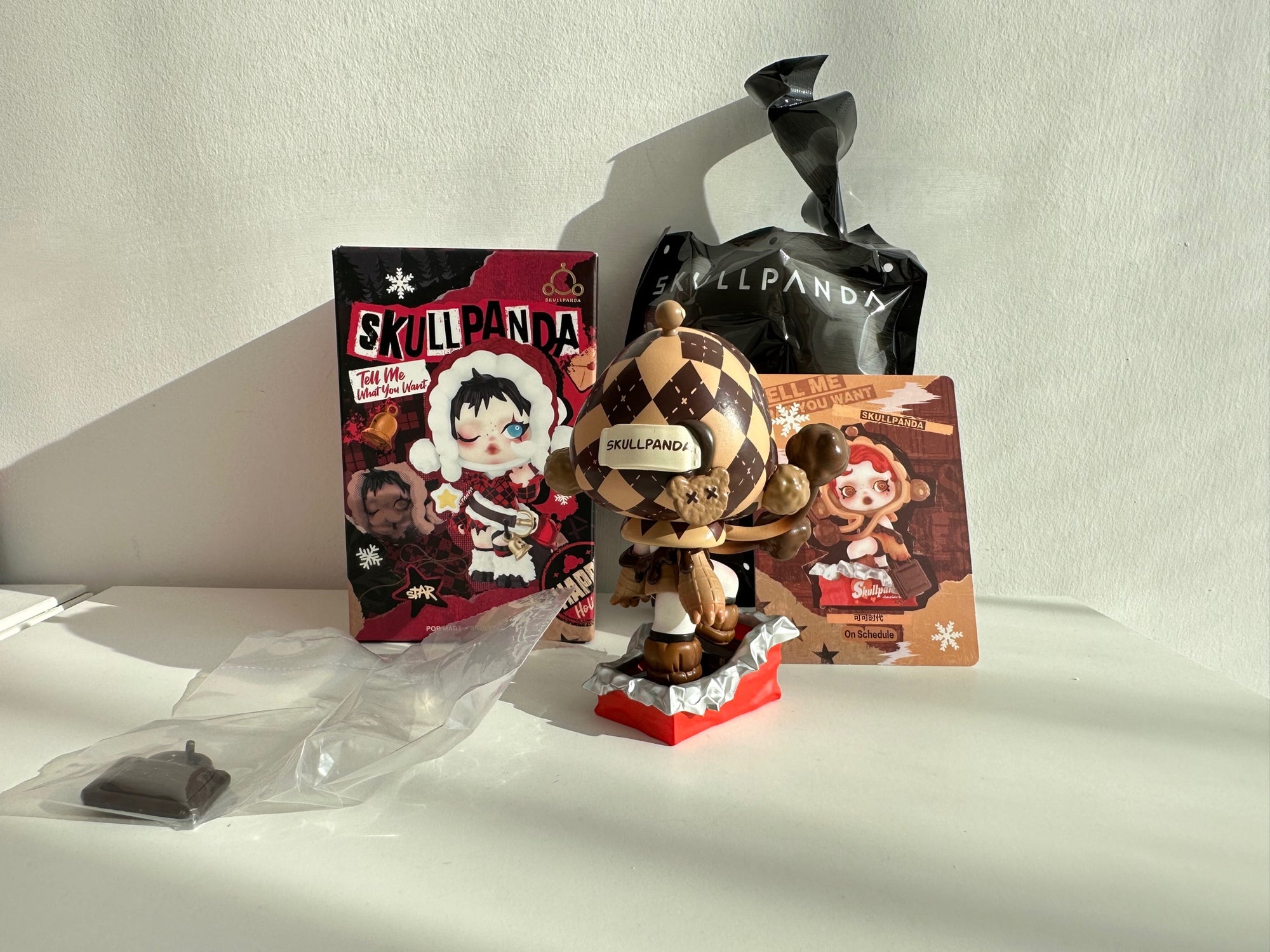 On schedule - SKULLPANDA Tell Me What You Want Series by POP MART