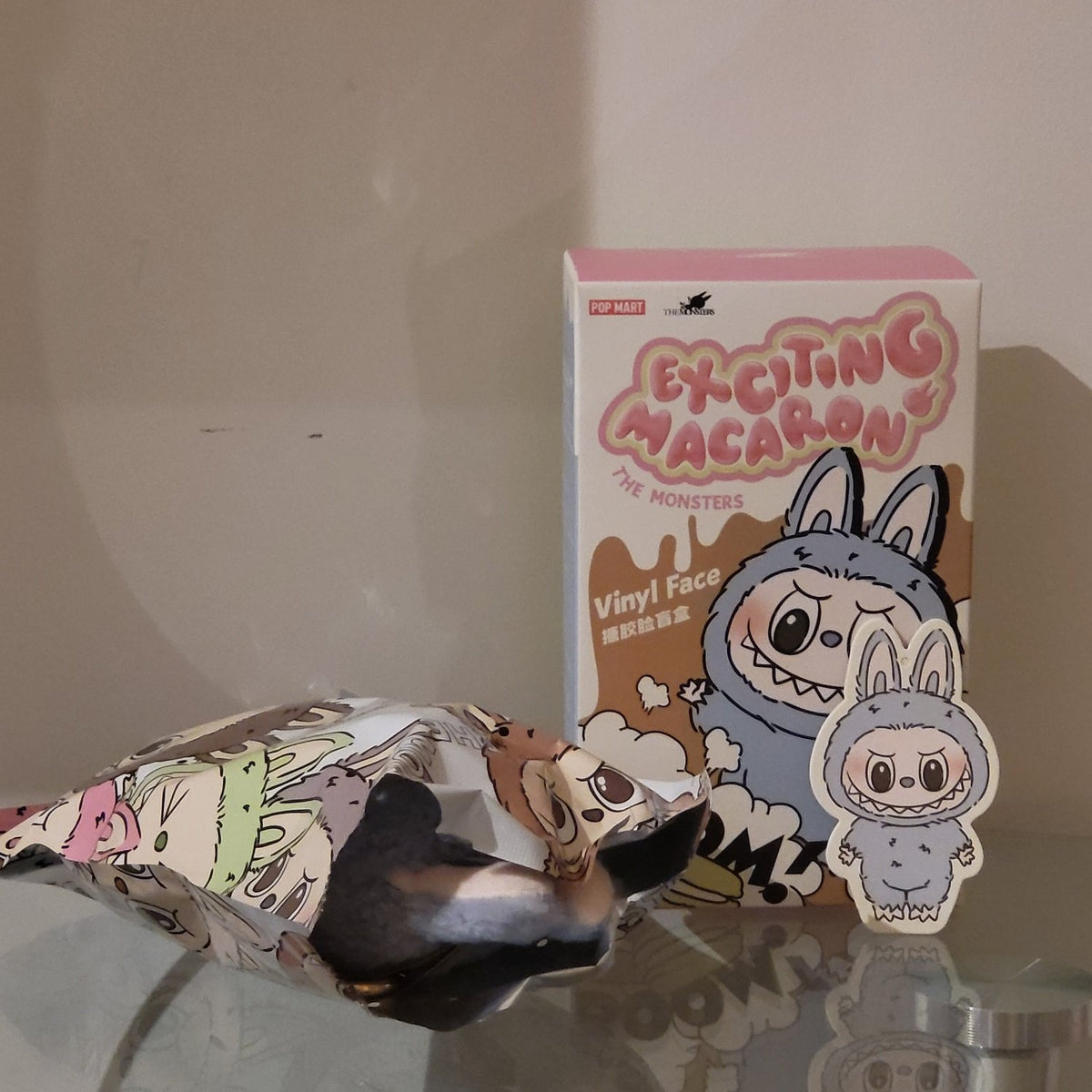 Sea Salt Coconut (Open) - The Monsters Labubu Exciting Macaron by Pop Mart - 2