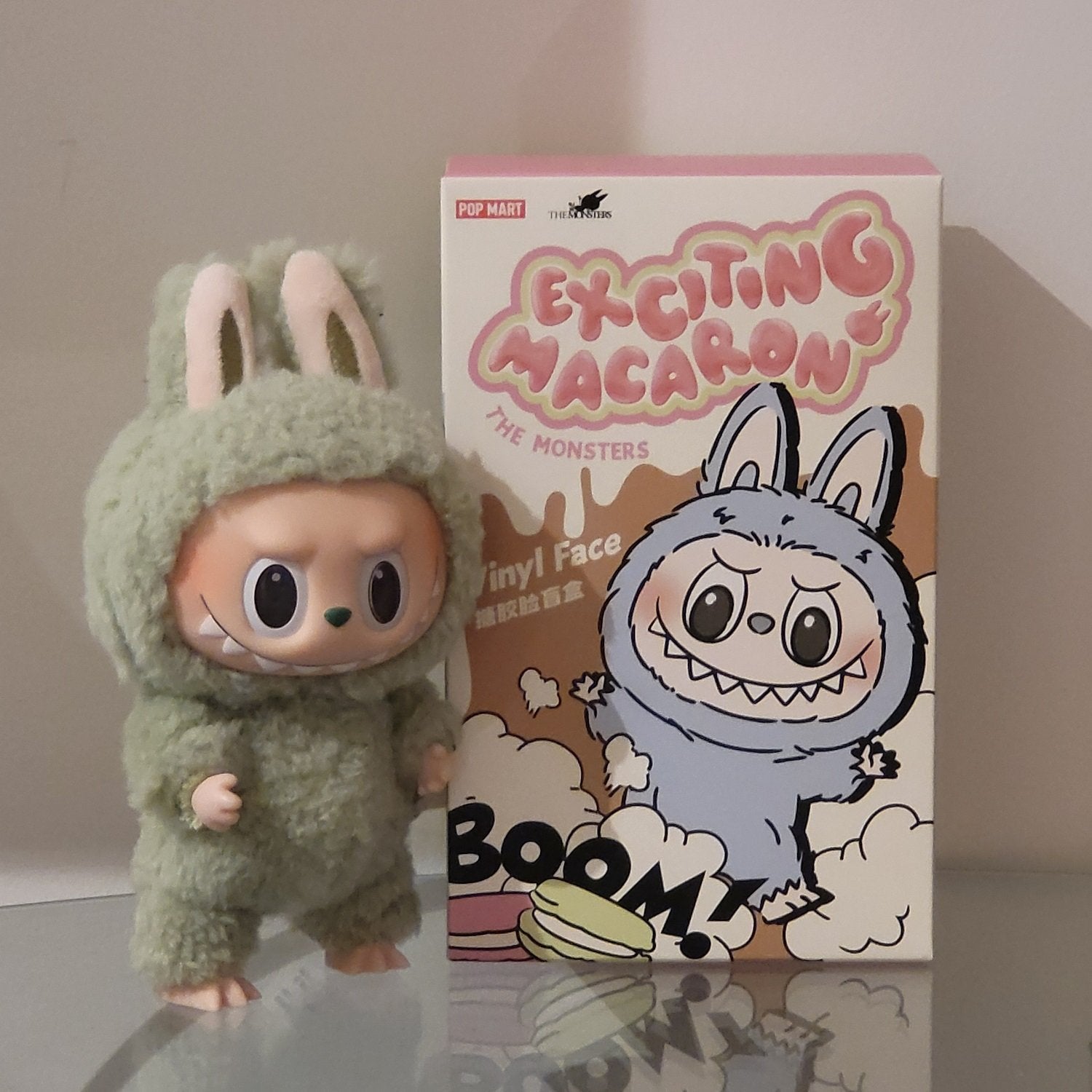 Green Grape - The Monsters Labubu Exciting Macaron by Pop Mart - 1