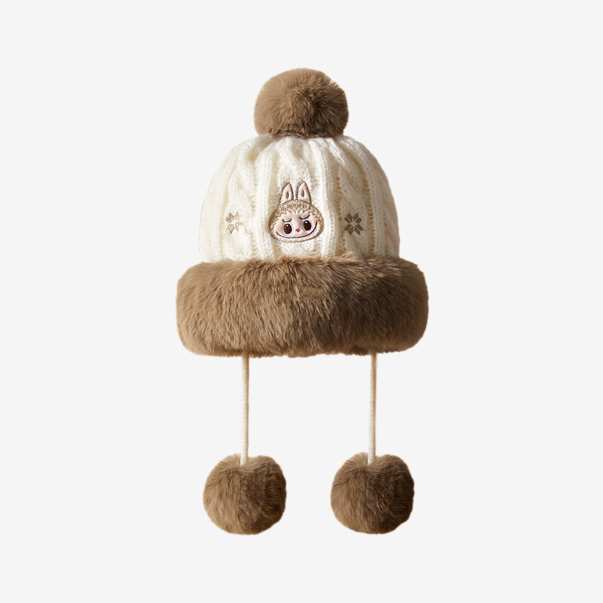 Warm Fluffy Holiday Series- LABUBU Plush Hat by POP MART - 1