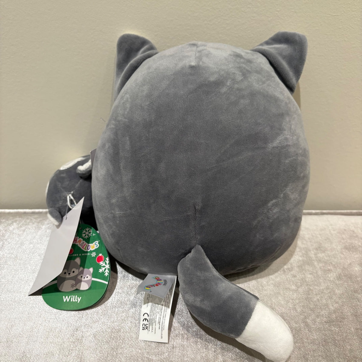 8” + 3.5” Clip Willy the Wolf - Superstore Exclusive by Squishmallows - 2