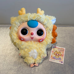 Dragon (360 moving eyes) - Big Head Zipper Bag by Baby Three