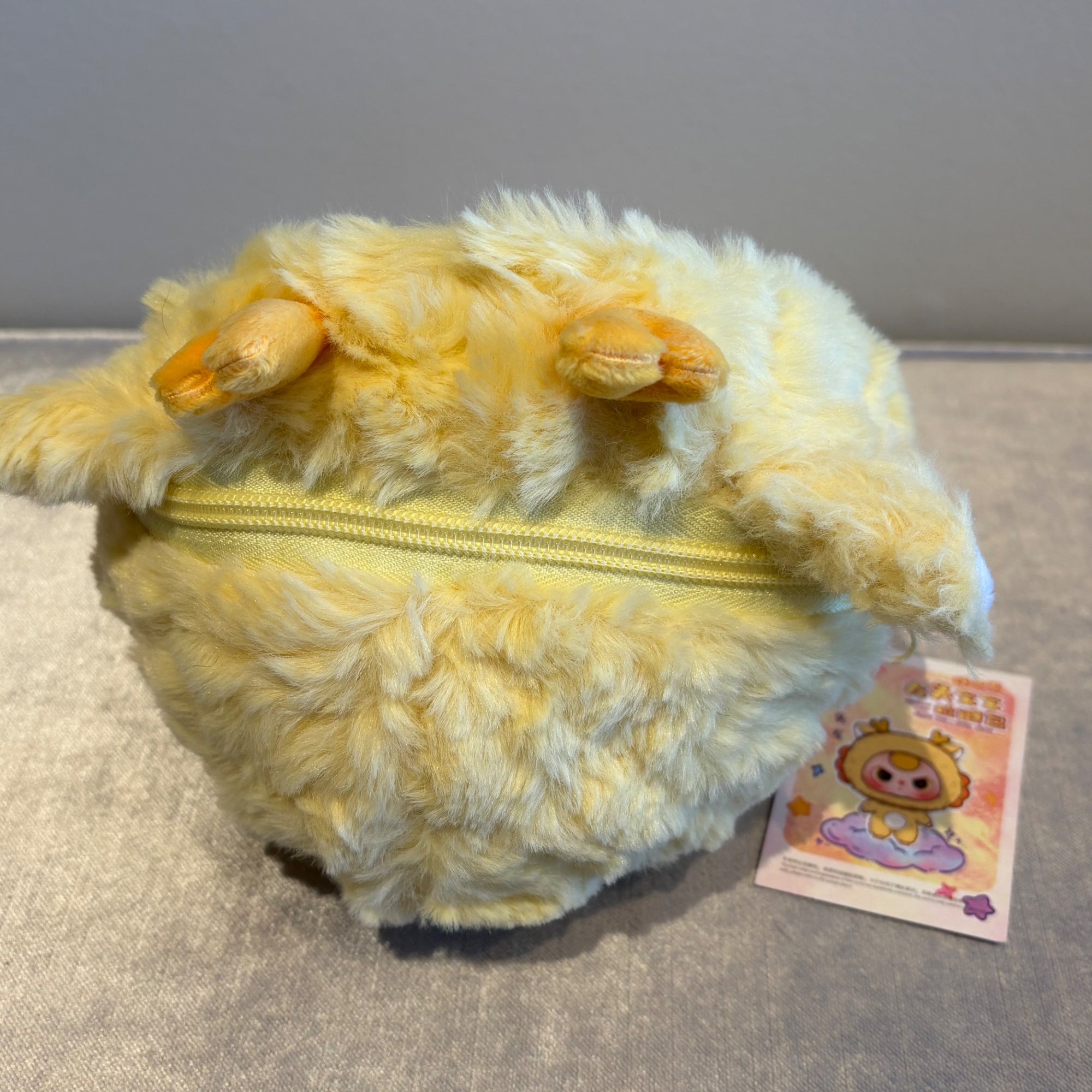 Dragon (360 moving eyes) - Big Head Zipper Bag by Baby Three