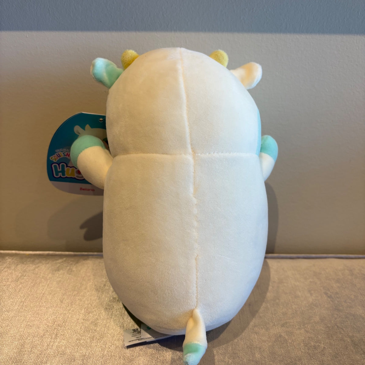 10” Belana the Fuzzy Belly Cow - Hugmees by Squishmallows - 2