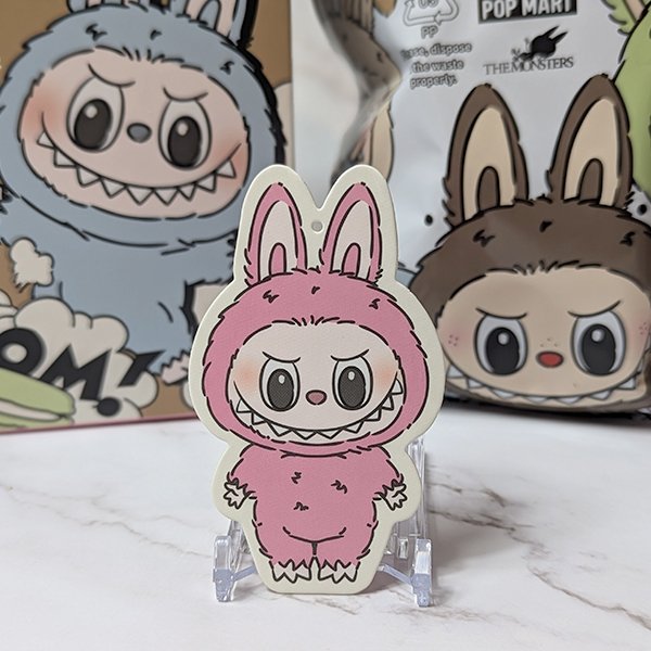 Lychee Berry Labubu (Pink) - Macaron Pop Mart - 2