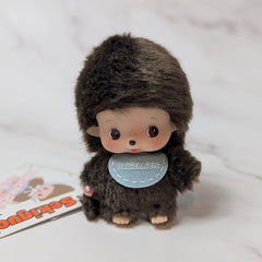 Baby Bebichhichi Big Head Mascot Keychain (Boy) - Monchhichi