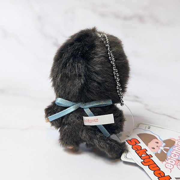 Baby Bebichhichi Big Head Mascot Keychain (Boy) - Monchhichi