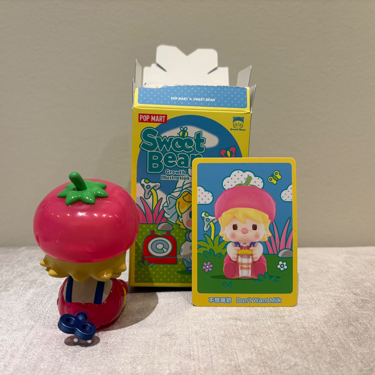 Don’t Want Milk - Sweet Bean Growth Illustration by POP MART - 2