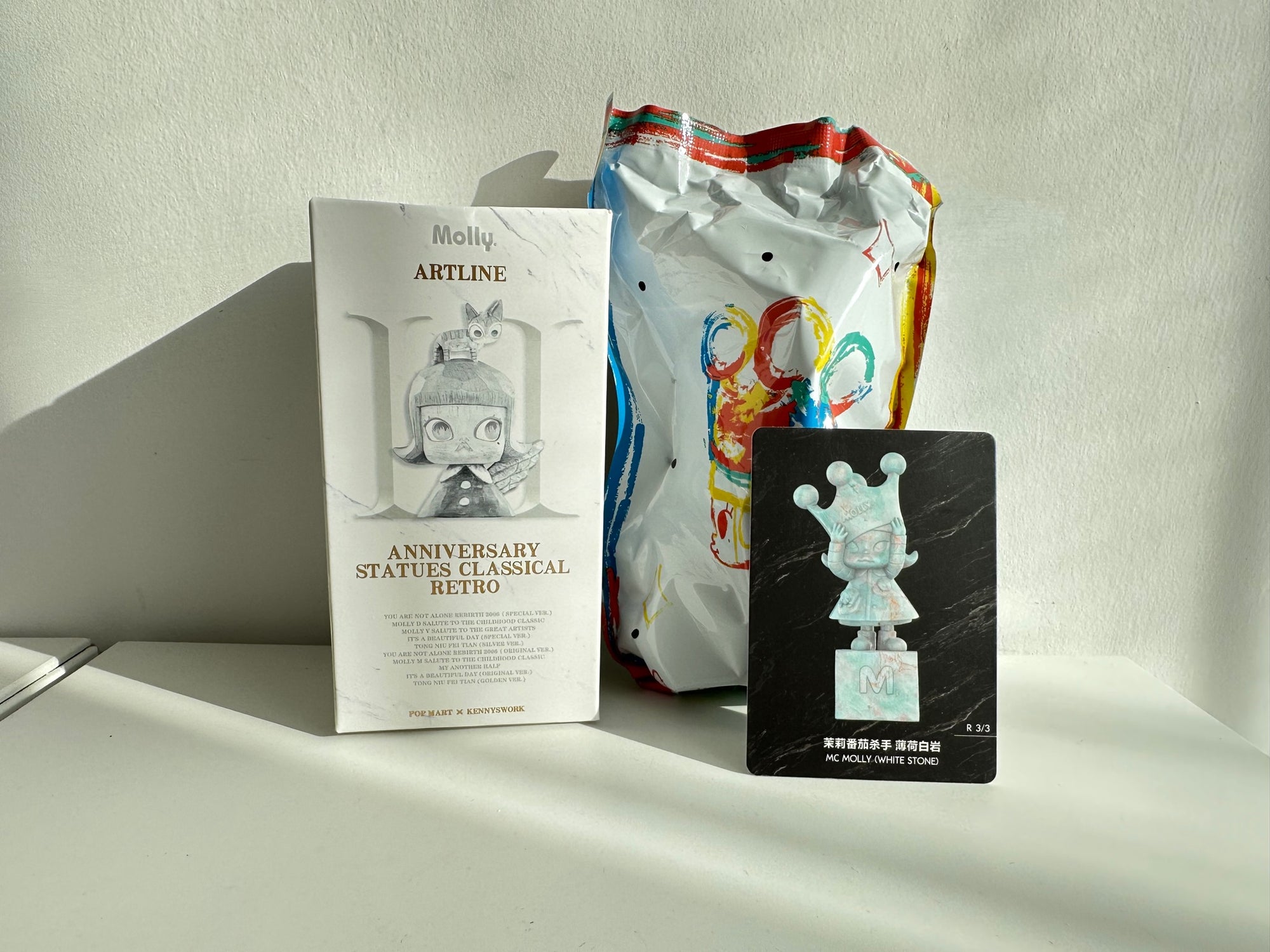 MC MOLLY (WHITE STONE) (Secret 3)- MOLLY Anniversary Statues