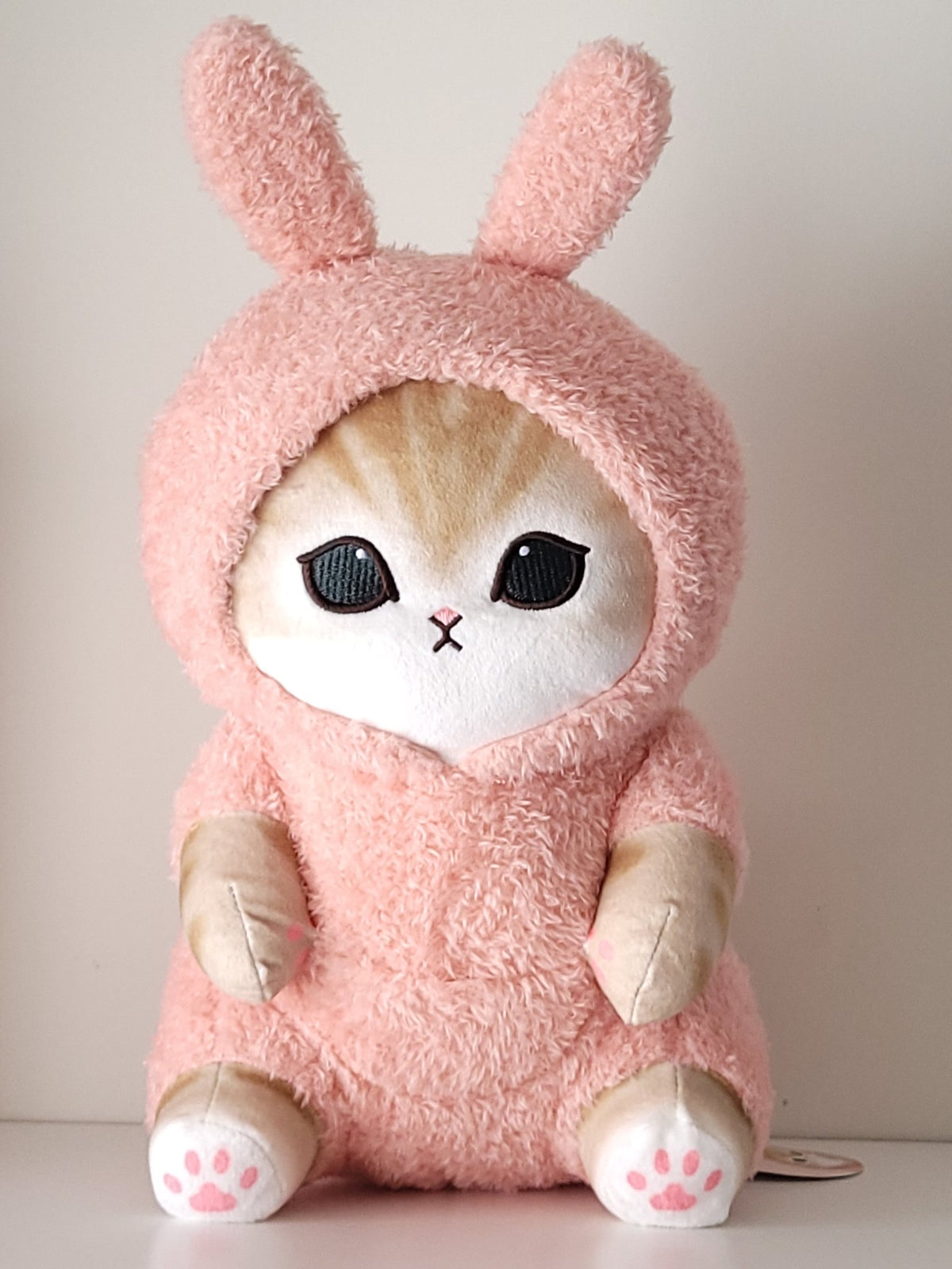 Mofusand - Pajama Nyan Pink Bunny Large 28cm Plushie - 1