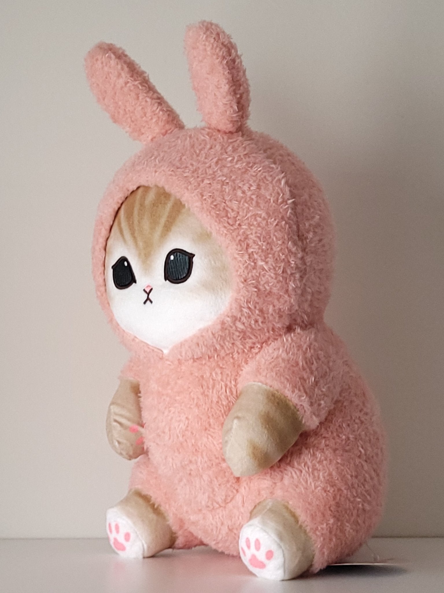 Mofusand - Pajama Nyan Pink Bunny Large 28cm Plushie - 3