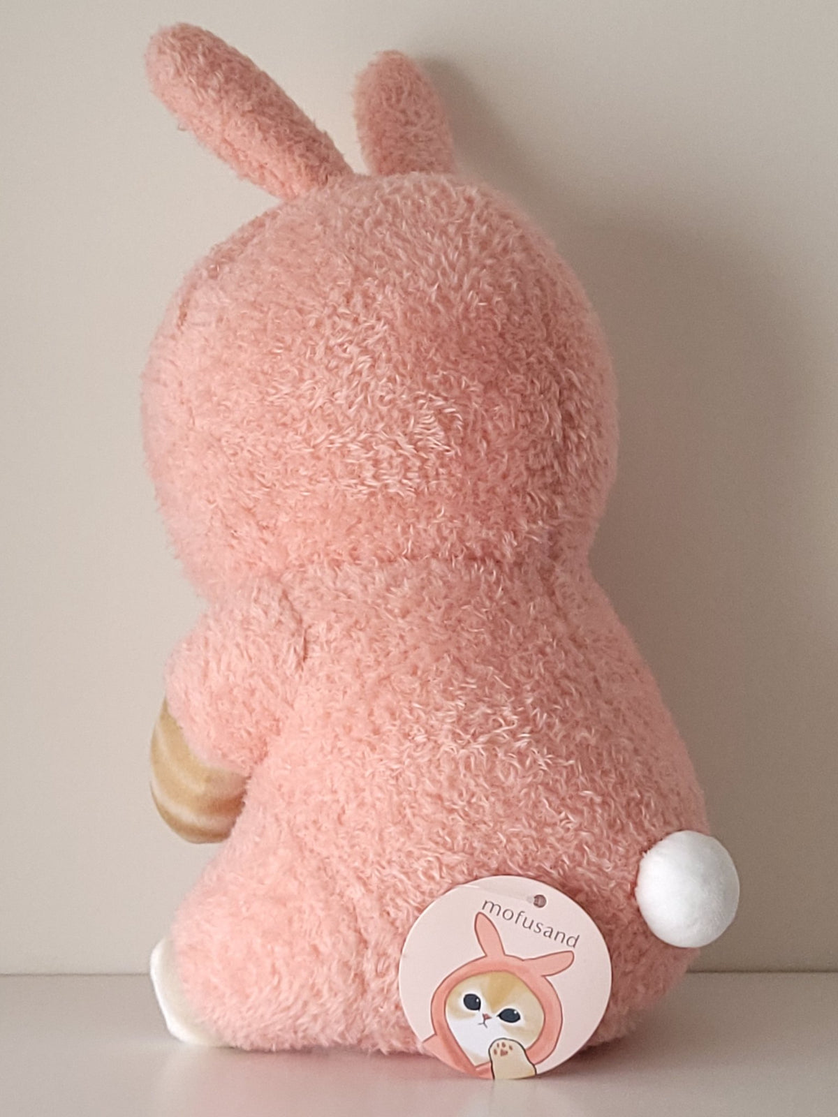 Mofusand - Pajama Nyan Pink Bunny Large 28cm Plushie - 4