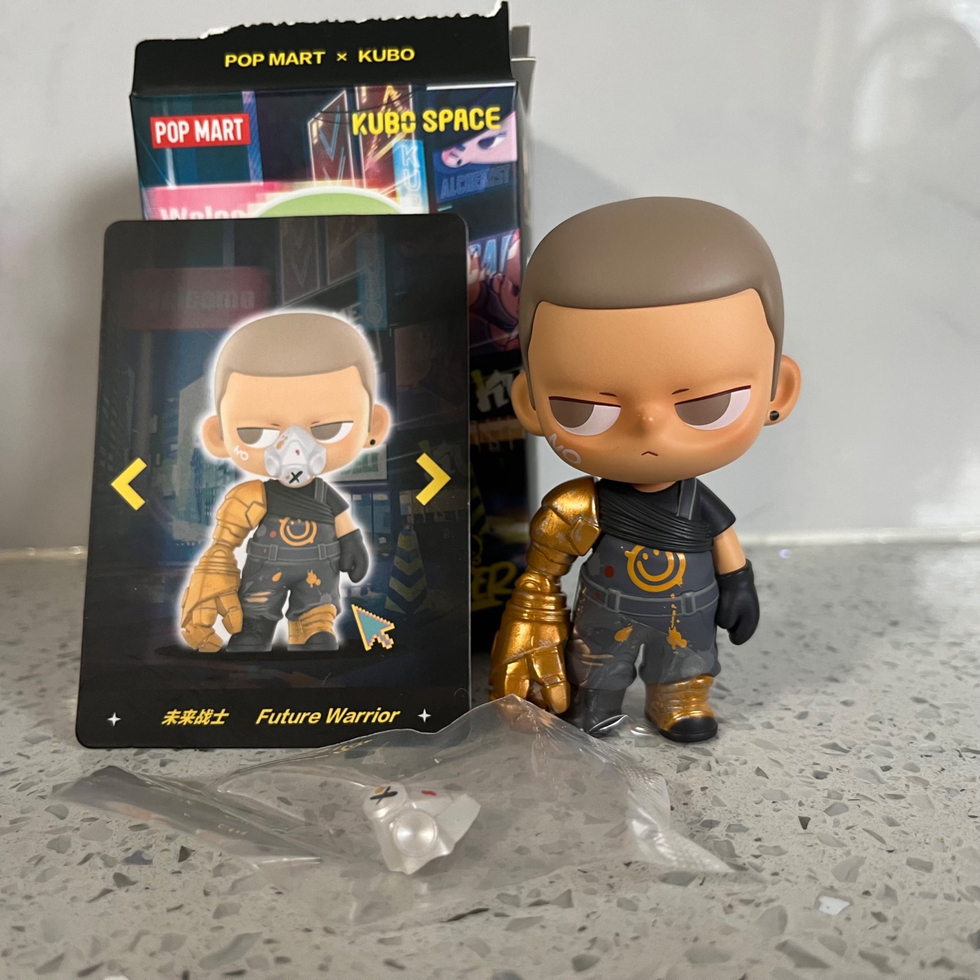 その他 POPMART KUBO SPACE Flipped - POP MART Kubo Space Breathing In Series Figure Confirmed