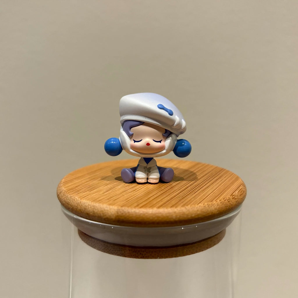 Skullpanda (Purple) - POP BEAN Shanghai Exclusive by POP MART