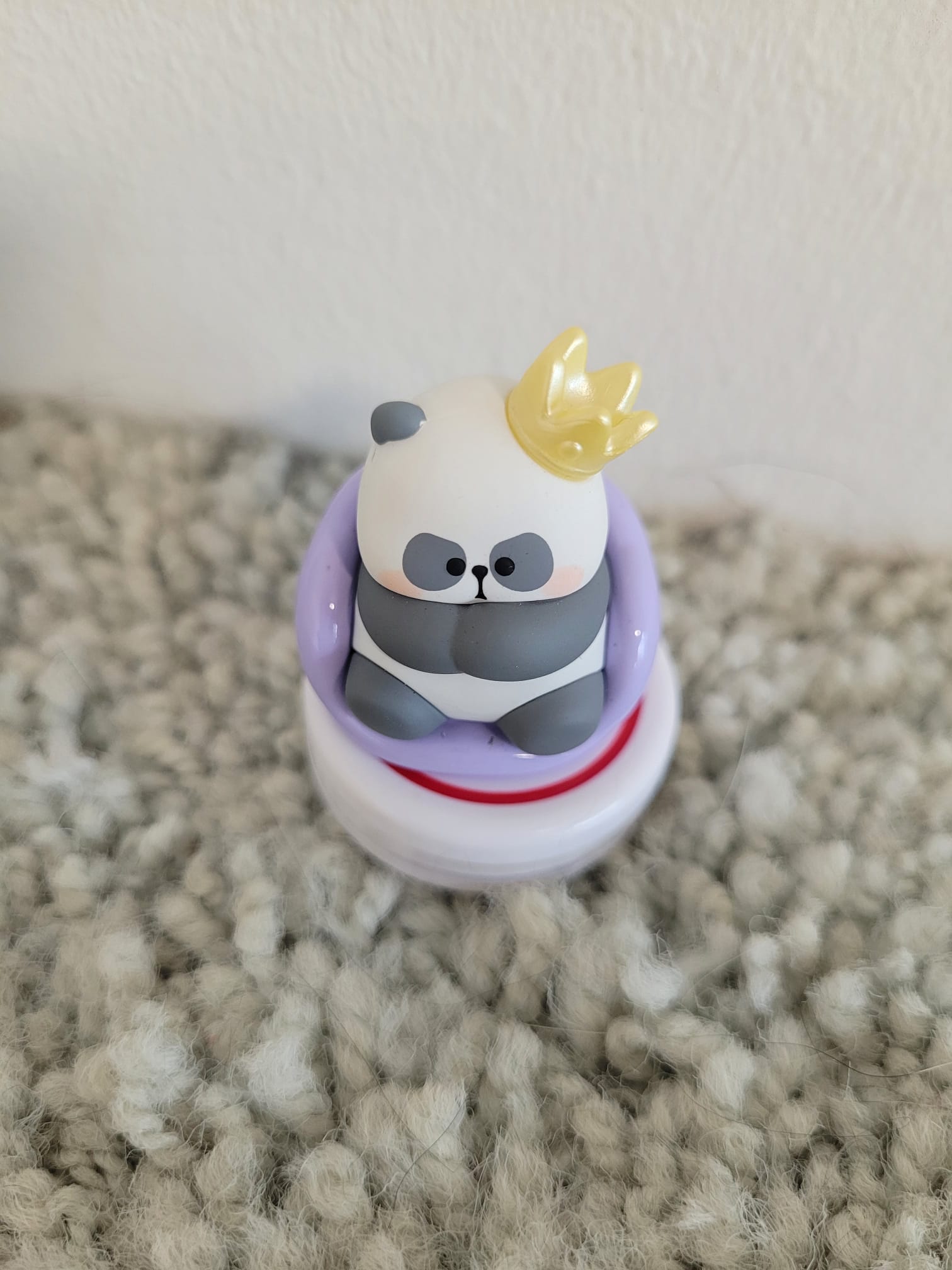 Mr. Pa Purple Throne - Mr. Pa Small Pa Chinese Chess Series - Toy City - 1