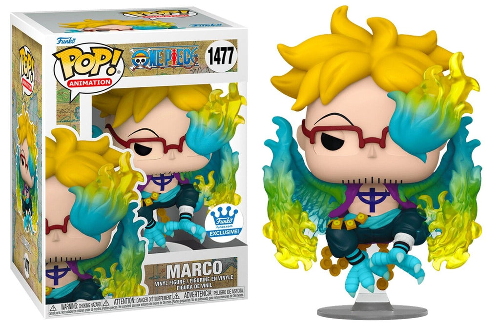 Funko Pop! Animation One Piece Marco 1477 Exclusivo Original - Moça do Funko Pop! Animation One Piece Marco 1477 Exclusivo Original - Moça do