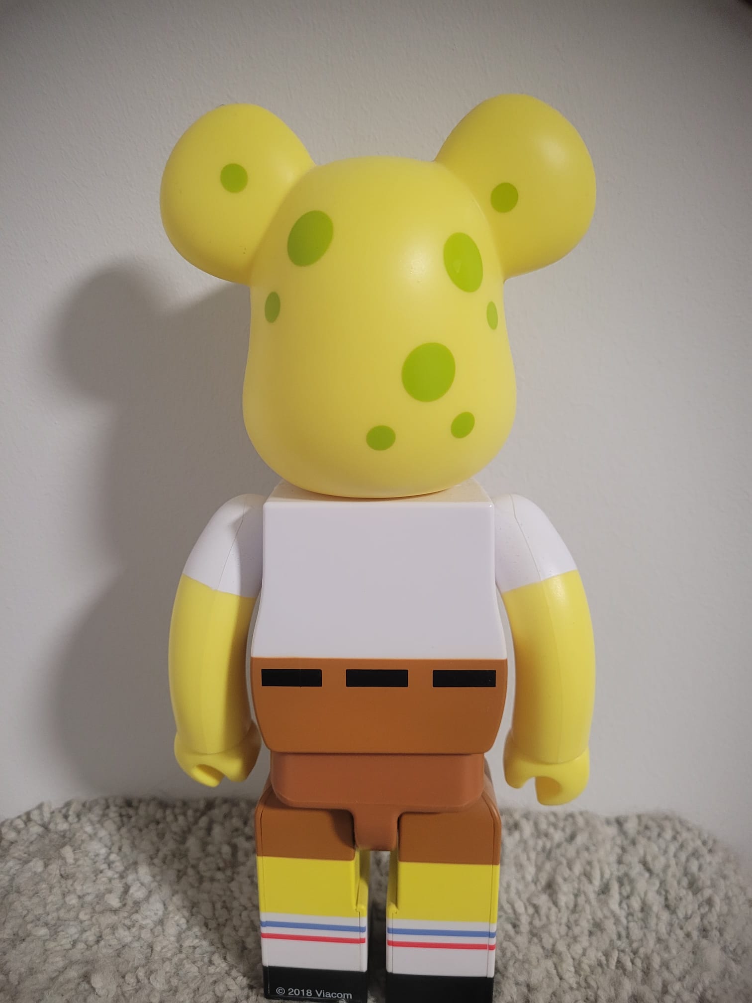 Spongebob 400% - BearBrick - Medicom - 1