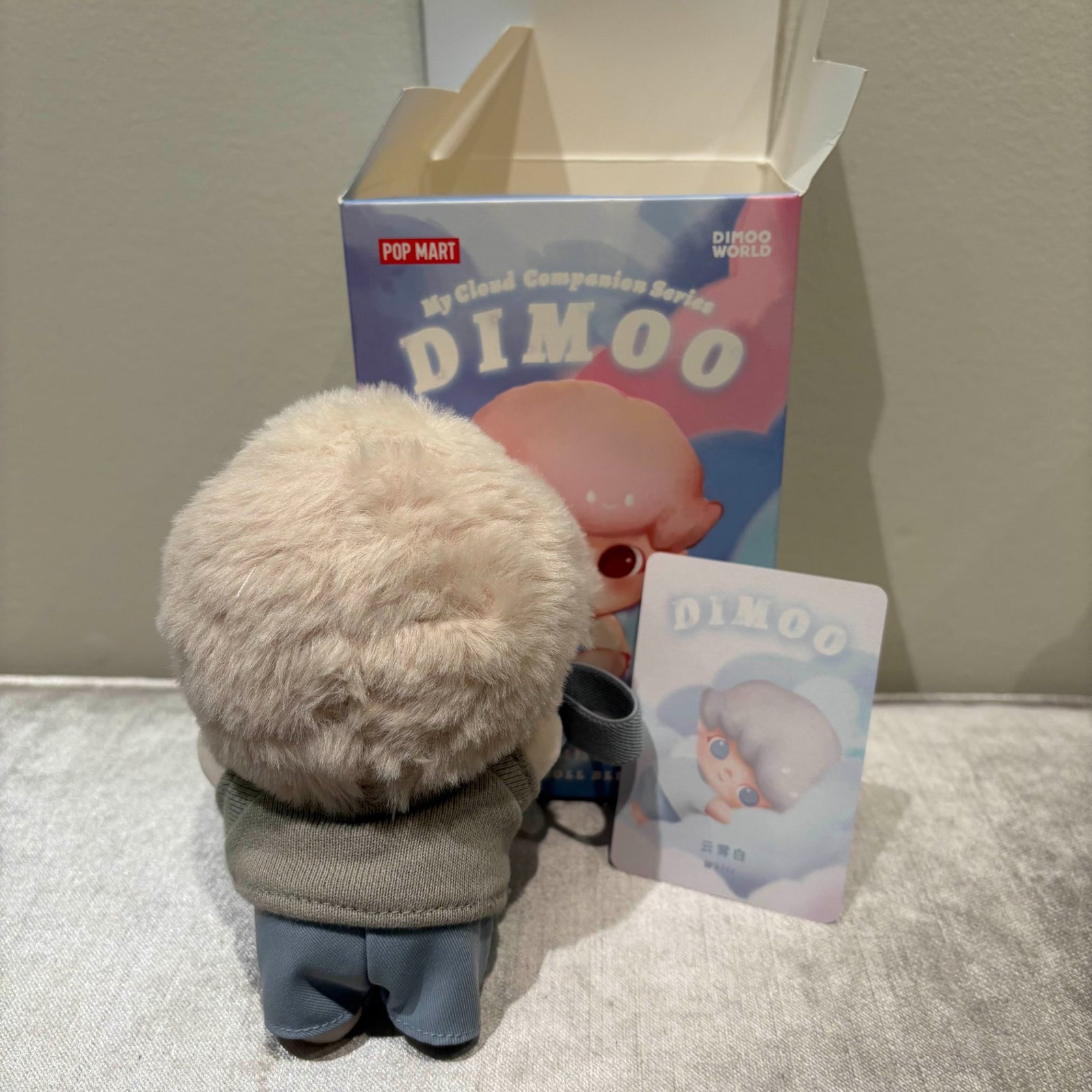 White - Dimoo My Cloud Companion Cotton Doll by POP MART - 2