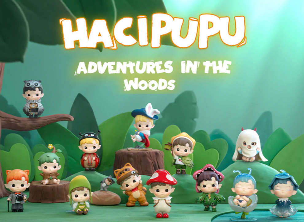 Hacipupu Adventures In The Woods Series Figures Blind Box by POP