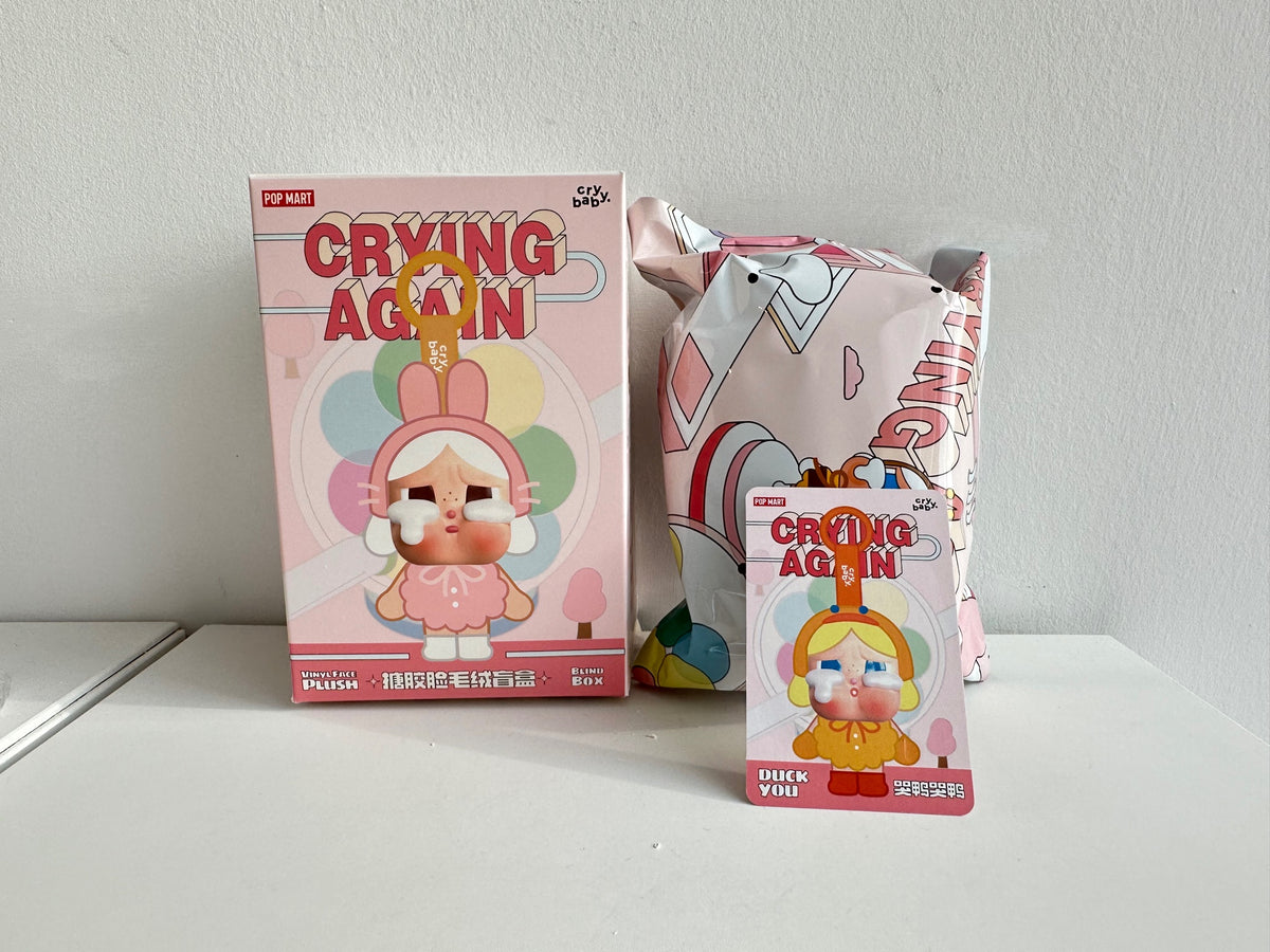 Duck you - CRYBABY Crying Again Series-Vinyl Face Plush by POP MART - 1