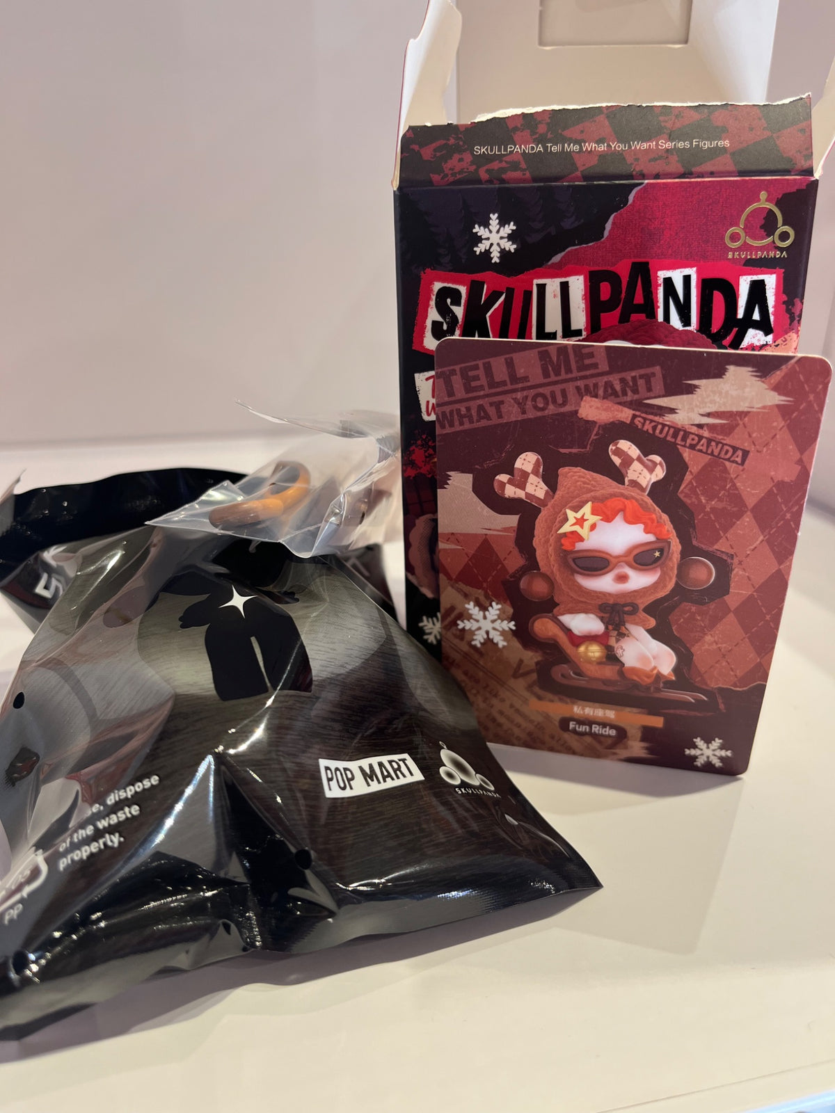 Fun Ride- SKULLPANDA Tell Me What You Want Series Figures by POP MART - 2