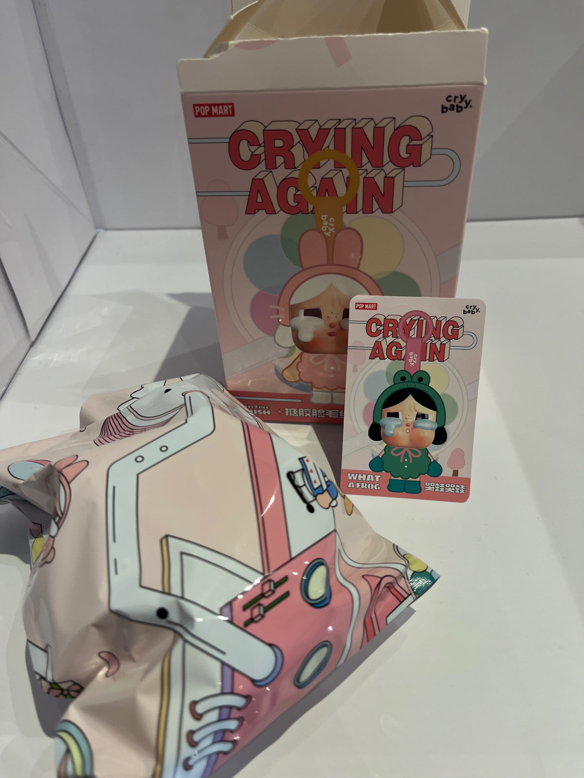 What a Frog - CRYBABY Crying Again Series-Vinyl Face Plush by POP MART - 2