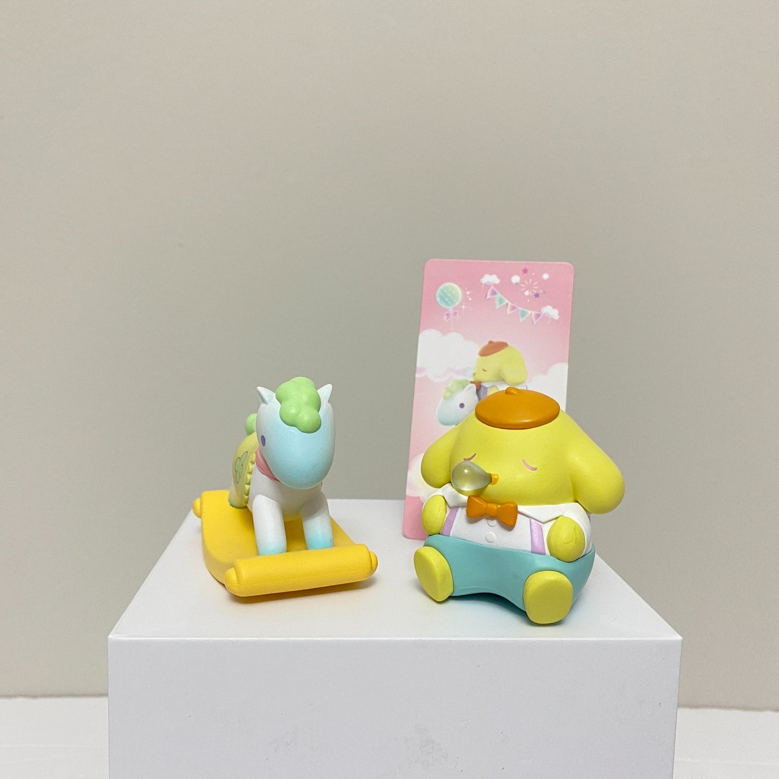 Pompompurin Sanrio Childlike Heart Rocking Horse Series - MINISO - 2