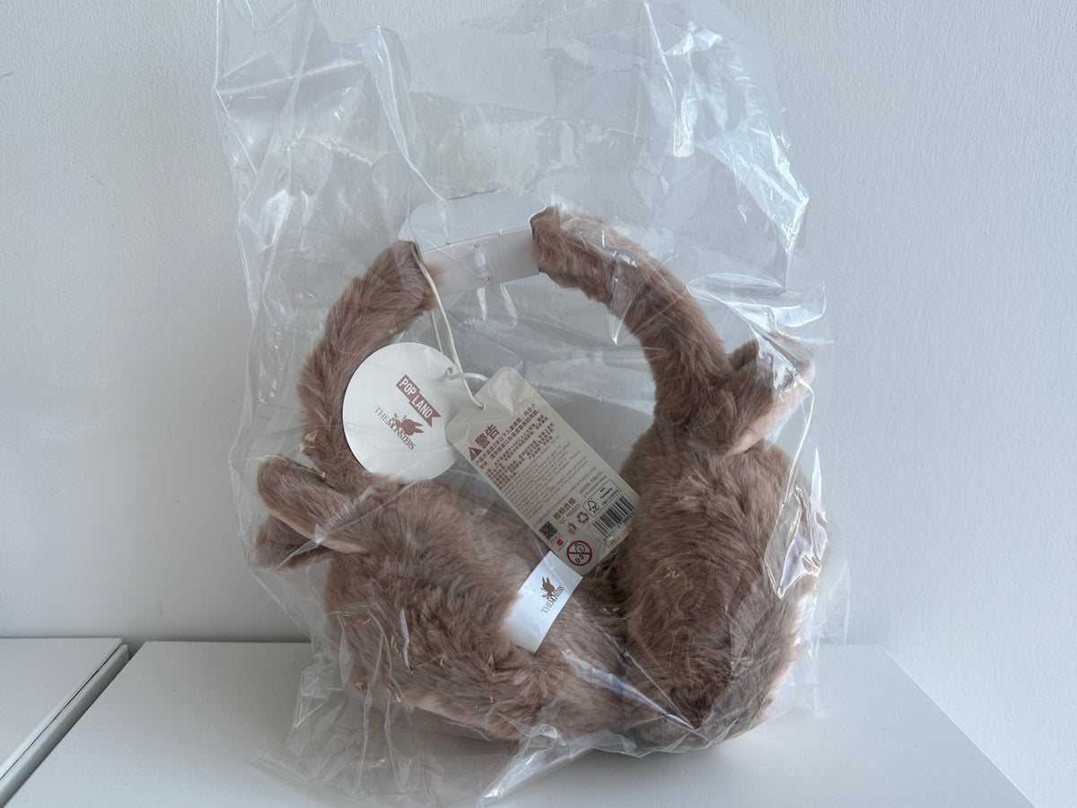 Warm Fluffy Holiday Series- LABUBU Plush Earmuffs - 2