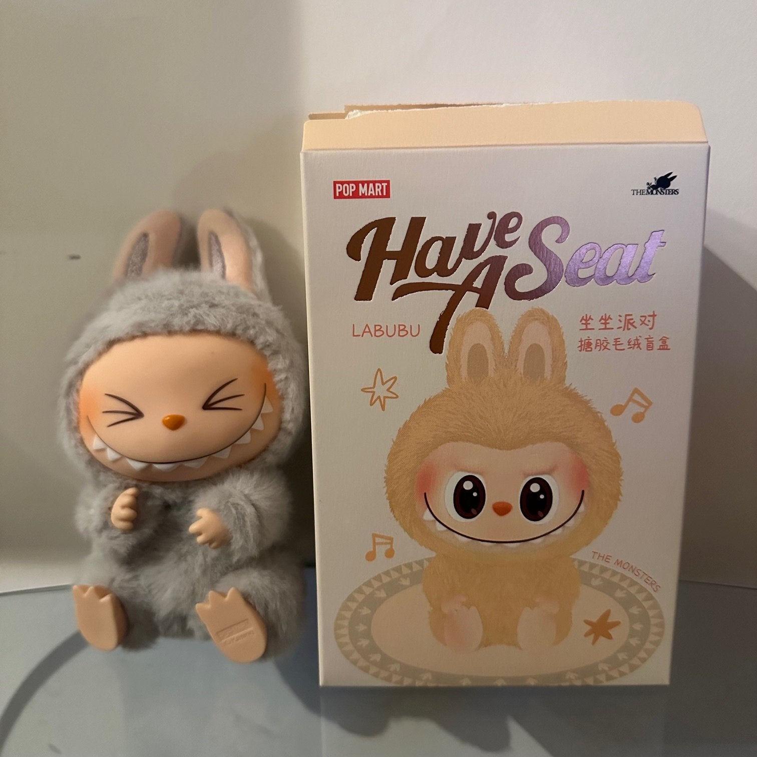 HEHE - The Monsters Labubu Have A Seat by Pop Mart - Mindzai Toy Shop