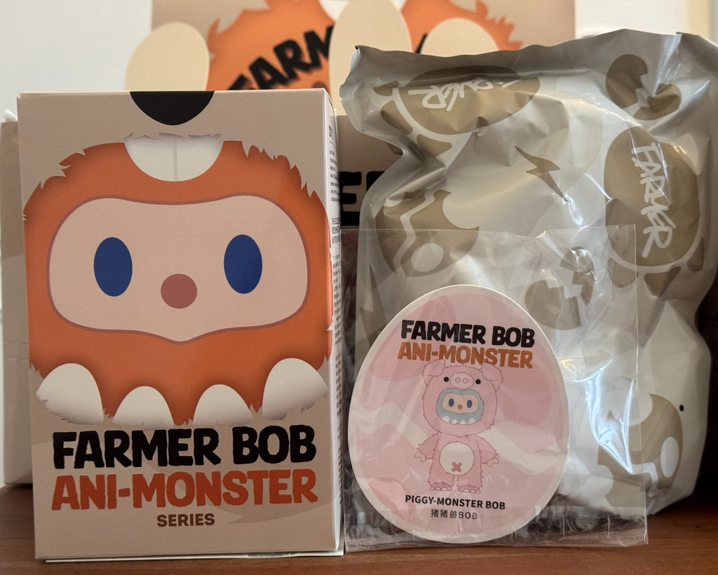 Piggy - MONSTER BOB - Farmer Bob Ani-Monster Plush Series by