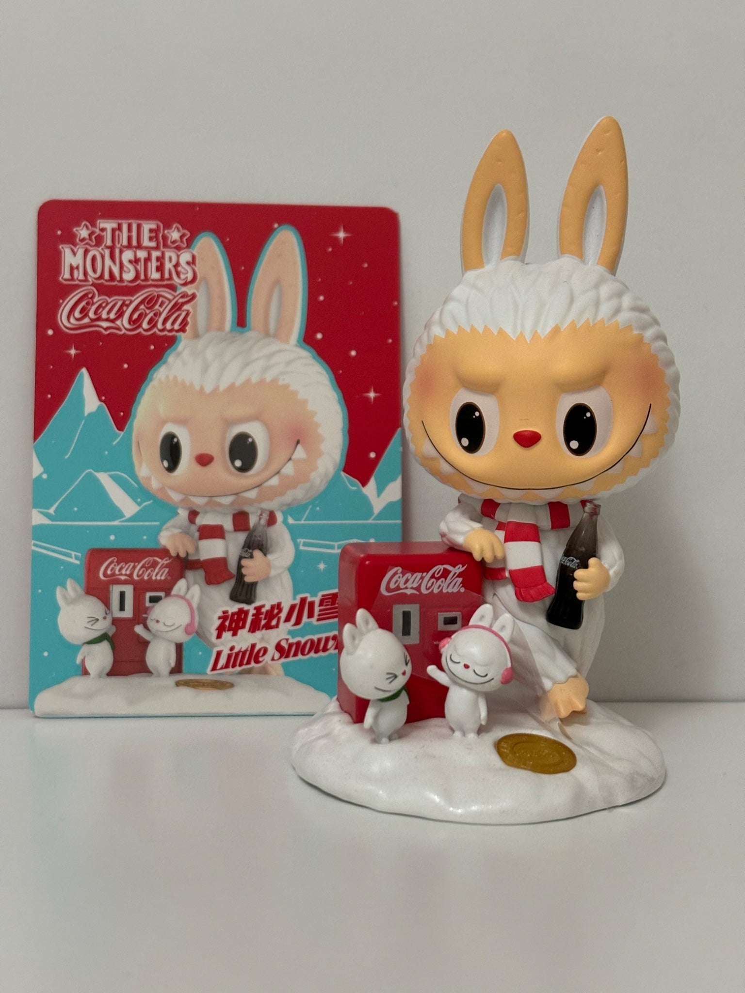 Little Snowman - POPMART The Monsters Labubu x Coca Cola - 1