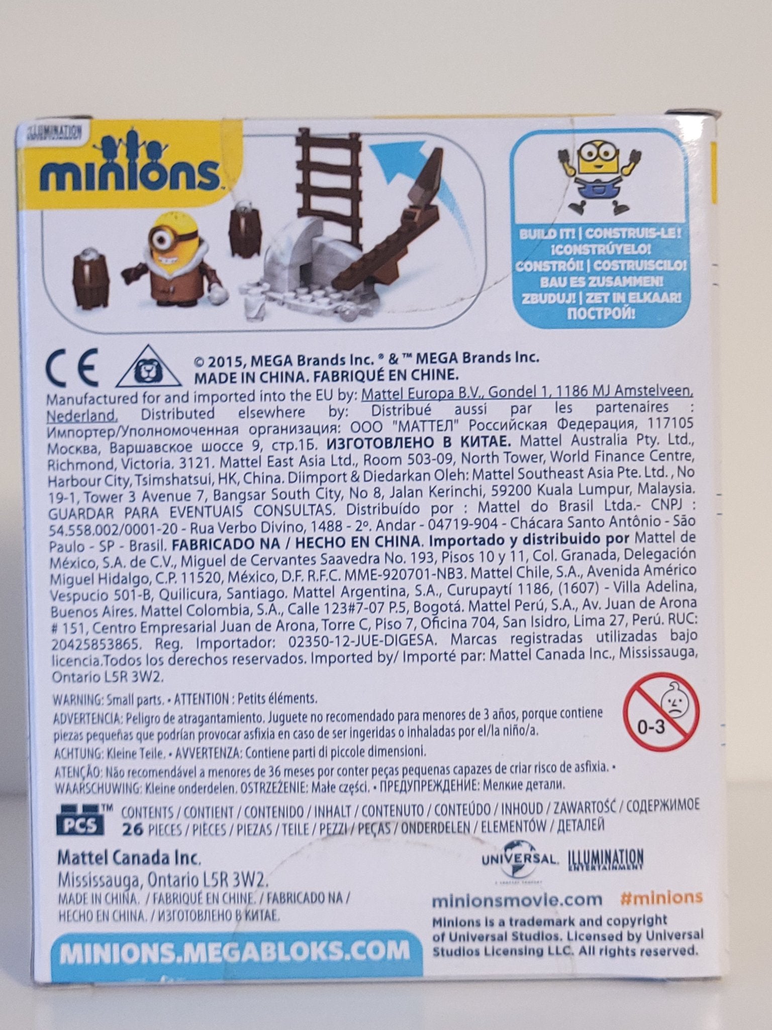 Mega Bloks - Minions Snowball fight (2015) - 3