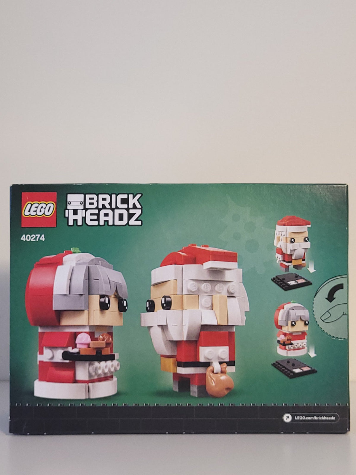 Lego 40274 - Brickheadz Mr & Mrs Claus (2018) - 2