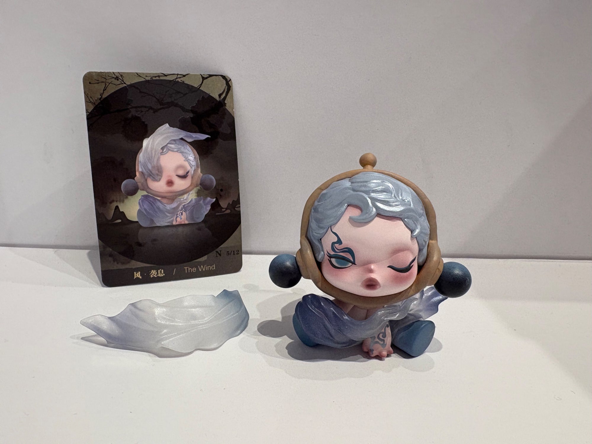 the Wind - Ink Plum Blossom SKULL PANDA Series - POPmart - Mindzai