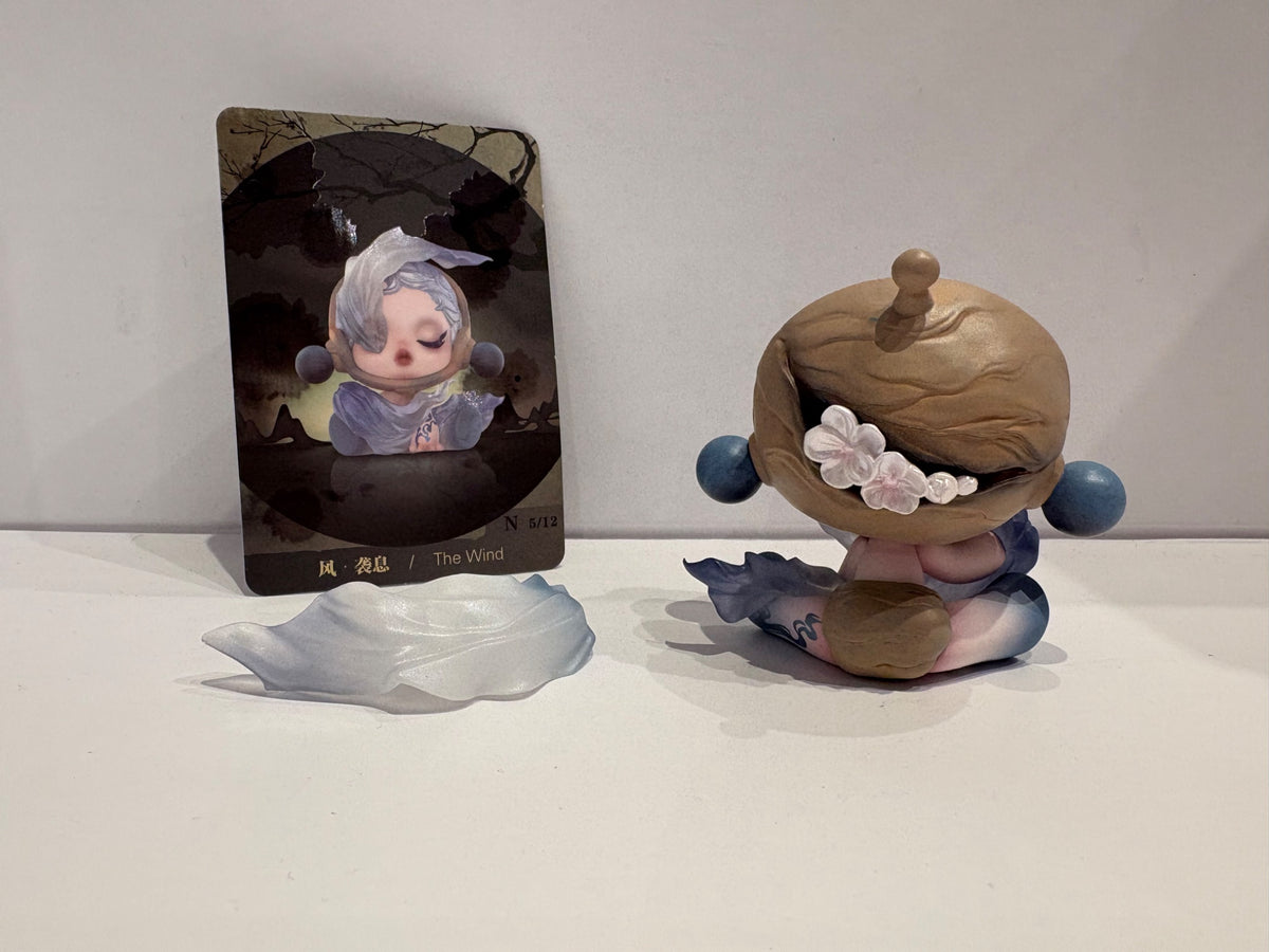 the Wind - Ink Plum Blossom SKULL PANDA Series - POPmart - 2