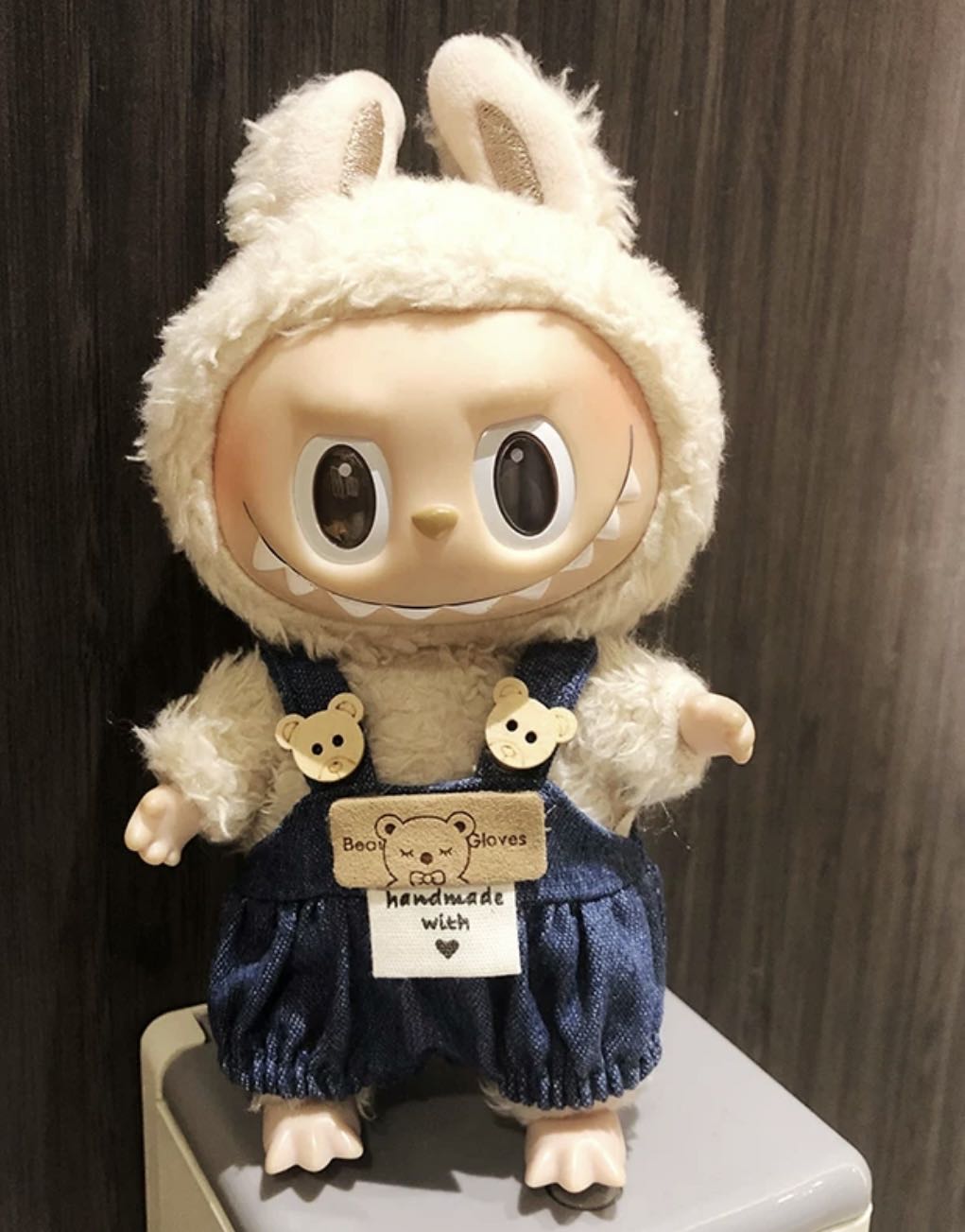 Jeans Suspenders Outfit - Labubu Clothes - 1