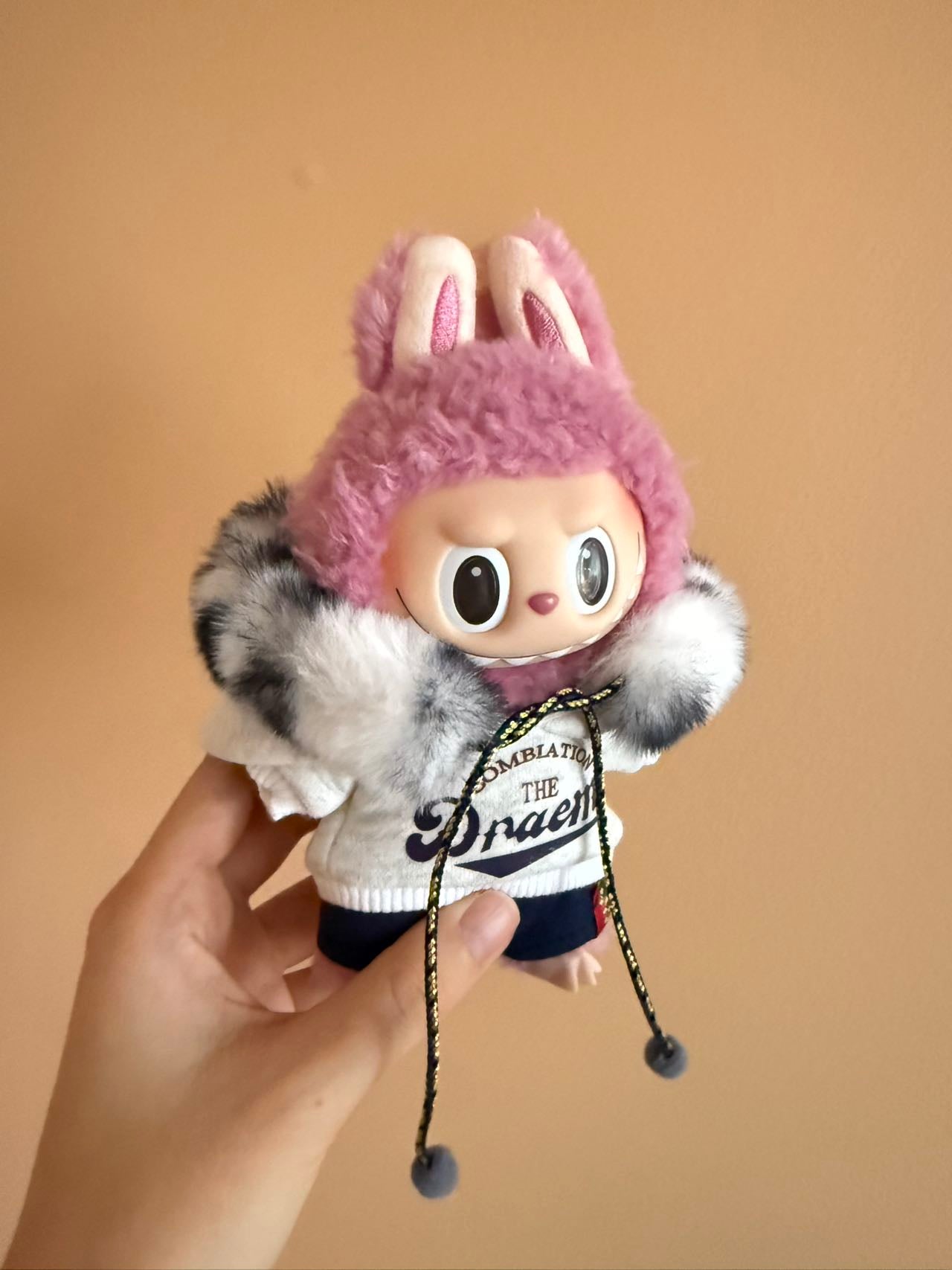  Furry Hoodie Outfit - Labubu Clothes - 1