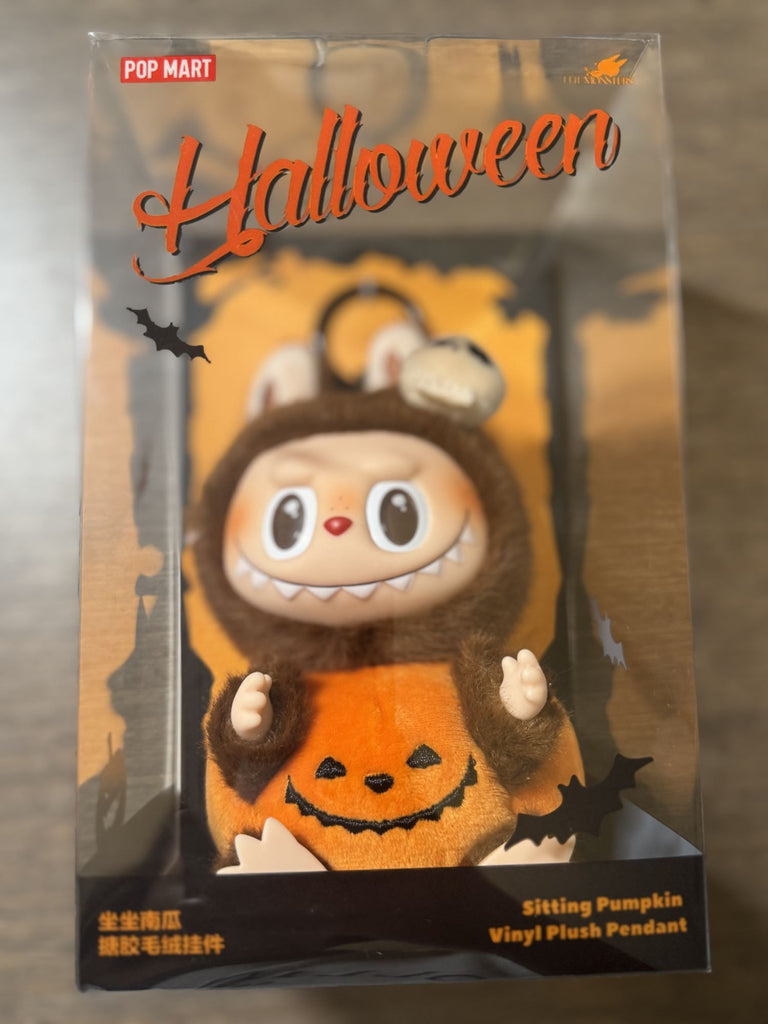 Labubu Happy Halloween Party Series-Sitting Pumpkin Vinyl Plush
