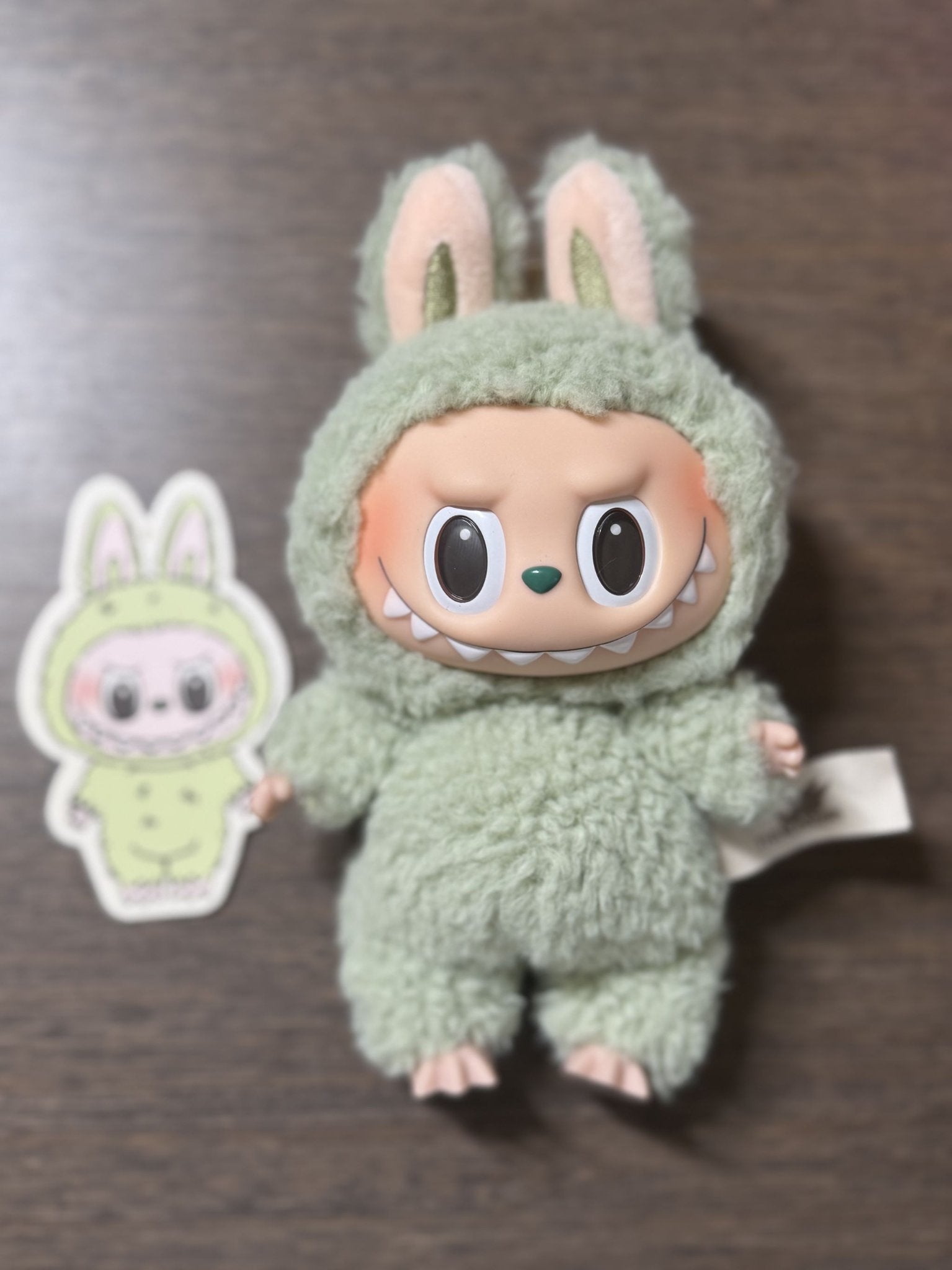 Green Grape Labubu - THE MONSTERS Exciting Macarons Vinyl Face