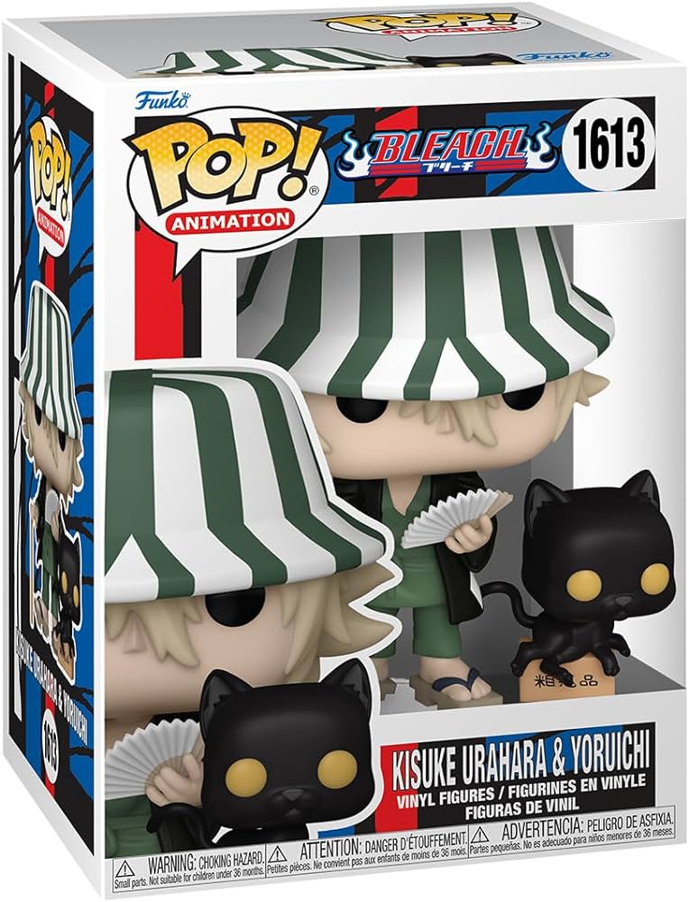 Funko POP! Bleach - Kisuke Urahara &amp; Yoruichi #1613 Pop Vinyl Figure - 1