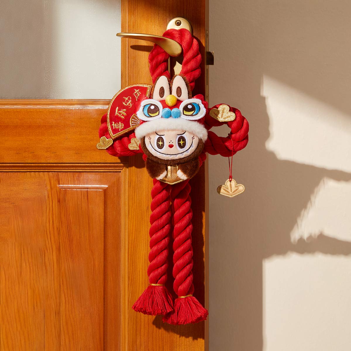 Wealthy Snake's New Year Celebration Series-LABUBU Plush Door Decoration by POPMART - 4