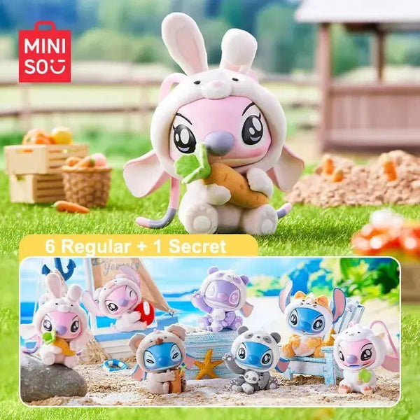 Stitch Party Animals - single blind box - Disney x Miniso