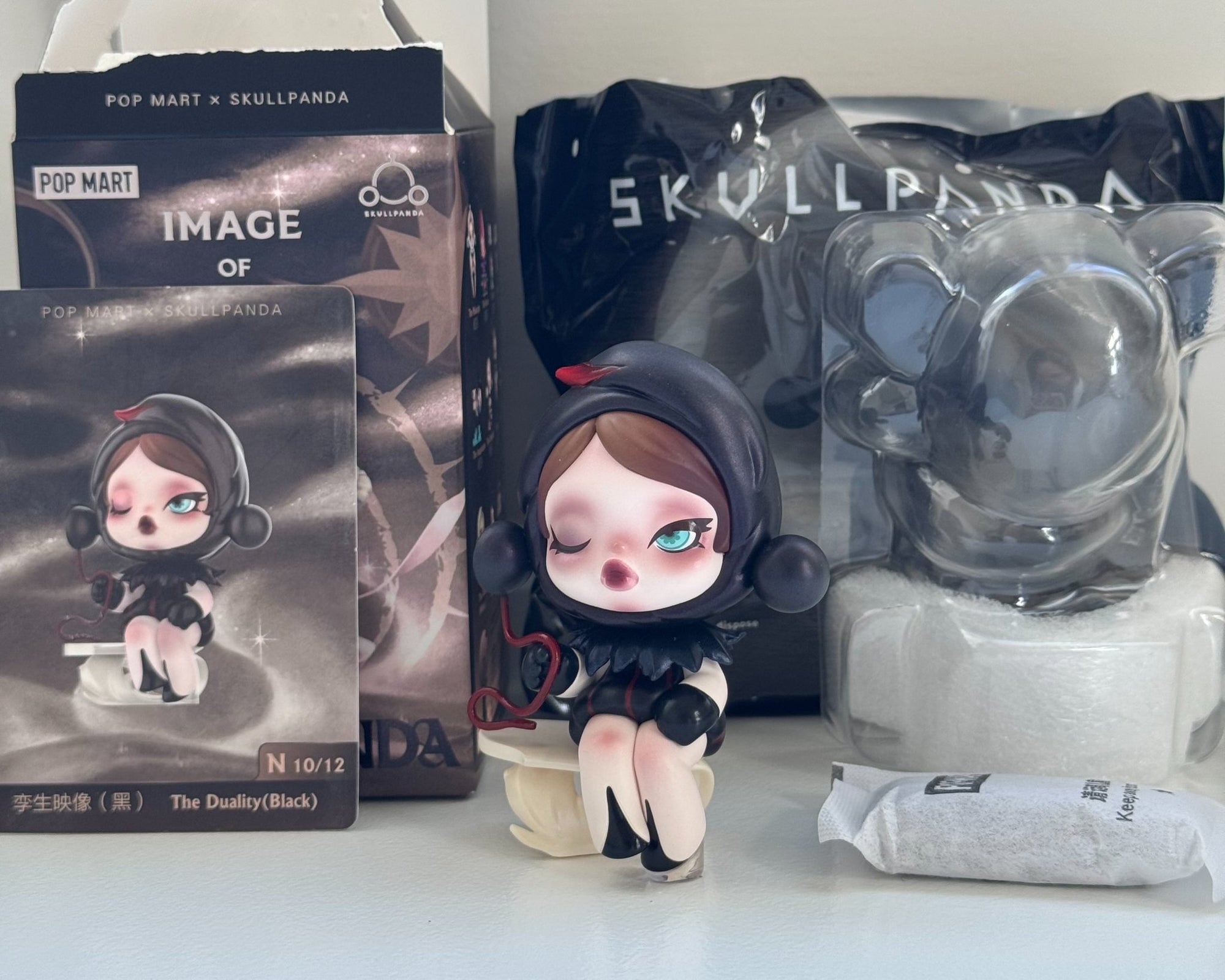 The Duality(Black) - SKULLPANDA Image of Reality Series by POP