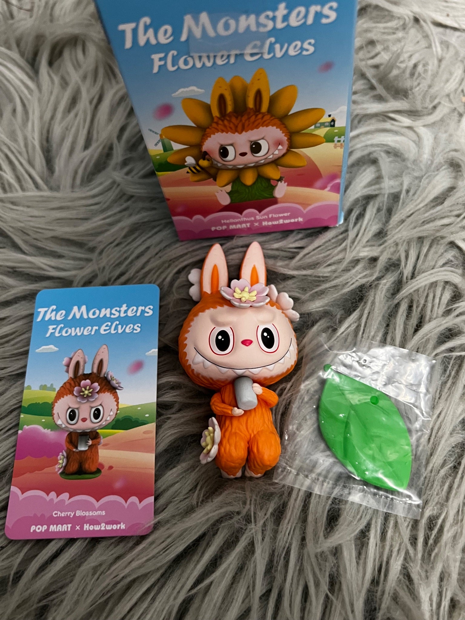 Labubu Cherry Blossoms - The Monsters Flower Elves - Pop Mart X How 2 Work - 1